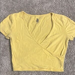 Me to We Wrap Crop Top